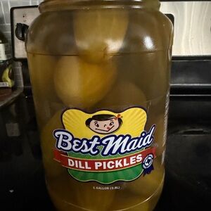 Best Maid Dill Pickles 1 Gallon Jar